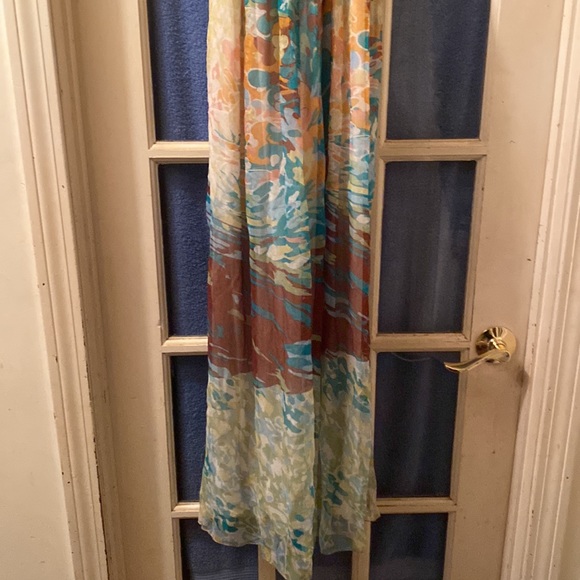 Studio M Colorful Spaghetti Strap Dress - Picture 3 of 7